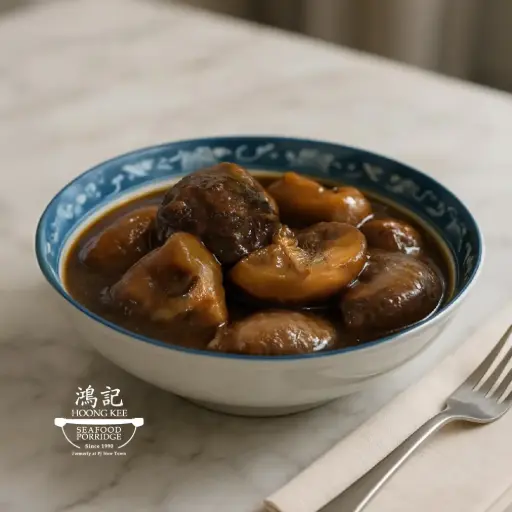 Braised Big Mushrooms